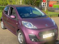 USED 2012 62 PEUGEOT 107 1.0 ALLURE 5d 68 BHP AUTOMATIC..........LOW MILES