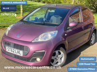 USED 2012 62 PEUGEOT 107 1.0 ALLURE 5d 68 BHP AUTOMATIC..........LOW MILES