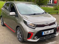USED 2018 18 KIA PICANTO 1.0 GT-LINE 5d 66 BHP STUNNING LOOKING CAR