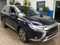 USED 2019 69 MITSUBISHI OUTLANDER 2.0 DESIGN 5d 148 BHP STUNNING EXAMPLE APP SAT NAV ANDROID APPLE CARPLAY HEATED SEATS REAR VIEW CAMERA 1 OWNER EXCELLENT SERVICE HISTORY MITSUBISHI WARRANTY TILL OCT 2024
