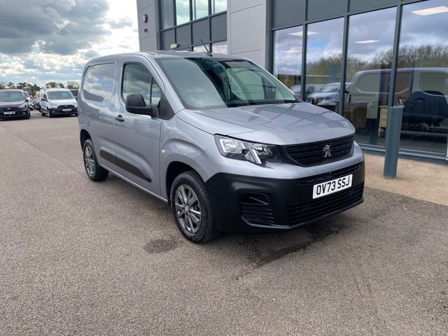 2023 73 Peugeot Partner 1.5 BLUEHDI PROFESSIONAL PREMIUM PLUS L1 102PS AIRCON 3 SEATS