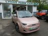 USED 2022 22 FIAT 500E CONVERTIBLE ICON 2d 117 BHP ALL ELECTRIC AUTOMATIC SAVE THOUSANDS with this nearly-new all electric convertible automatic Fiat 500e C Icon finished in optional extra Rose Gold. Only 11,373 miles covered from new by One Owner with Full Fiat Main Dealer Service History & Manufacturer Warranty balance until March 2025