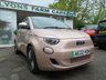 USED 2022 22 FIAT 500E CONVERTIBLE ICON 2d 117 BHP ALL ELECTRIC AUTOMATIC SAVE THOUSANDS with this nearly-new all electric convertible automatic Fiat 500e C Icon finished in optional extra Rose Gold. Only 11,373 miles covered from new by One Owner with Full Fiat Main Dealer Service History & Manufacturer Warranty balance until March 2025