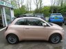 USED 2022 22 FIAT 500E CONVERTIBLE ICON 2d 117 BHP ALL ELECTRIC AUTOMATIC SAVE THOUSANDS with this nearly-new all electric convertible automatic Fiat 500e C Icon finished in optional extra Rose Gold. Only 11,373 miles covered from new by One Owner with Full Fiat Main Dealer Service History & Manufacturer Warranty balance until March 2025