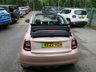USED 2022 22 FIAT 500E CONVERTIBLE ICON 2d 117 BHP ALL ELECTRIC AUTOMATIC SAVE THOUSANDS with this nearly-new all electric convertible automatic Fiat 500e C Icon finished in optional extra Rose Gold. Only 11,373 miles covered from new by One Owner with Full Fiat Main Dealer Service History & Manufacturer Warranty balance until March 2025