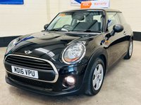 USED 2016 16 MINI HATCH ONE 1.2 ONE 3 DOOR 101 BHP &pound;20 TAX ULEZ EURO 6