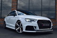 USED 2018 67 AUDI RS3 SALOON 2.5 RS 3 QUATTRO 4d 395 BHP LITCHFIELD STAGE 2 / PAN ROOF