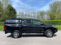 USED 2017 17 TOYOTA HI-LUX 2.4 INVINCIBLE 4WD D-4D DCB 148 BHP ** NO VAT * CANOPY+REVERSING CAMERA