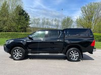 USED 2017 17 TOYOTA HI-LUX 2.4 INVINCIBLE 4WD D-4D DCB 148 BHP ** NO VAT * CANOPY+REVERSING CAMERA