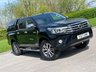 USED 2017 17 TOYOTA HI-LUX 2.4 INVINCIBLE 4WD D-4D DCB 148 BHP ** NO VAT * CANOPY+REVERSING CAMERA