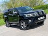 USED 2017 17 TOYOTA HI-LUX 2.4 INVINCIBLE 4WD D-4D DCB 148 BHP ** NO VAT * CANOPY+REVERSING CAMERA