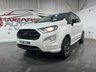 USED 2018 68 FORD ECOSPORT 1.0 ST-LINE 5d 138 BHP SH, Sat Nav, WHITE, Bluetooth,