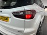 USED 2018 68 FORD ECOSPORT 1.0 ST-LINE 5d 138 BHP SH, Sat Nav, WHITE, Bluetooth,