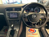 USED 2016 16 VOLKSWAGEN GOLF 1.6 MATCH EDITION TDI BMT DSG 5d 109 BHP LOW RATE FINANCE AVAILABLE + FREE12 MONTH RAC MEMBERSHIP + RAC PLATINUM WARRANTY INCLUDED