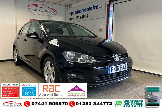 2016 16 Volkswagen Golf 1.6 MATCH EDITION TDI BMT DSG 5d 109 BHP