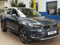 USED 2021 21 VOLVO XC40 1.5 T3 INSCRIPTION PRO 5d 161 BHP SAT NAV HEATED LEATHER REAR VIEW CAMERA PARKING SENSORS 1 OWNER FULL EXCELLENT SERVICE HISTORY 6 MONTHS GOLD WARRANTY