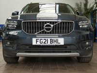 USED 2021 21 VOLVO XC40 1.5 T3 INSCRIPTION PRO 5d 161 BHP SAT NAV HEATED LEATHER REAR VIEW CAMERA PARKING SENSORS 1 OWNER FULL EXCELLENT SERVICE HISTORY 6 MONTHS GOLD WARRANTY