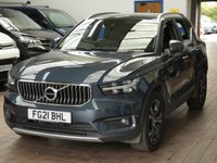 USED 2021 21 VOLVO XC40 1.5 T3 INSCRIPTION PRO 5d 161 BHP SAT NAV HEATED LEATHER REAR VIEW CAMERA PARKING SENSORS 1 OWNER FULL EXCELLENT SERVICE HISTORY 6 MONTHS GOLD WARRANTY