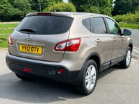 USED 2012 12 NISSAN QASHQAI 1.6 ACENTA 5d 117 BHP NICE SPEC++WELL CARED FOR EXAMPLE