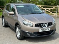 USED 2012 12 NISSAN QASHQAI 1.6 ACENTA 5d 117 BHP NICE SPEC++WELL CARED FOR EXAMPLE
