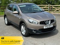USED 2012 12 NISSAN QASHQAI 1.6 ACENTA 5d 117 BHP NICE SPEC++WELL CARED FOR EXAMPLE