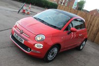 USED 2019 19 FIAT 500 1.2 LOUNGE DUALOGIC 3d 69 BHP VIEW AND RESERVE ONLINE OR CALL 01527-853940 FOR MORE INFO.