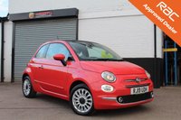 USED 2019 19 FIAT 500 1.2 LOUNGE DUALOGIC 3d 69 BHP VIEW AND RESERVE ONLINE OR CALL 01527-853940 FOR MORE INFO.