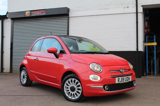 2019 19 Fiat 500 1.2 LOUNGE DUALOGIC 3d 69 BHP