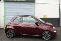 USED 2019 19 FIAT 500 1.2 COLLEZIONE 3d 69 BHP VIEW AND RESERVE ONLINE OR CALL 01527-853940 FOR MORE INFO.