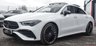 USED 2023 73 MERCEDES-BENZ CLA 2.0 CLA 220 D AMG LINE PREMIUM PLUS 4d 188 BHP FACELIFT NEW SHAPE BURMESTER+DIGITAL PEARLESCENT WHITE