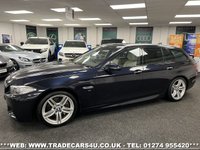USED 2015 65 BMW 5 SERIES 2.0 525D M SPORT TOURING 5d 215 BHP UK DELIVERY FLAT FEE &pound;175 (SUBJECT TO DEAL) *OVER 100 IMAGES ON OUR WEBSITE*BESPOKE FINANCE ARRANGED*PART EXCHANGE WELCOME*ALL VEHICLES HPI CLEAR