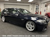 USED 2015 65 BMW 5 SERIES 2.0 525D M SPORT TOURING 5d 215 BHP UK DELIVERY FLAT FEE &pound;175 (SUBJECT TO DEAL) *OVER 100 IMAGES ON OUR WEBSITE*BESPOKE FINANCE ARRANGED*PART EXCHANGE WELCOME*ALL VEHICLES HPI CLEAR