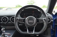 USED 2017 17 AUDI TT 2.0 TTS TFSI QUATTRO BLACK EDITION 2d 306 BHP ARA BLUE / MATRIX / TECH PACK