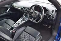 USED 2017 17 AUDI TT 2.0 TTS TFSI QUATTRO BLACK EDITION 2d 306 BHP ARA BLUE / MATRIX / TECH PACK
