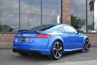 USED 2017 17 AUDI TT 2.0 TTS TFSI QUATTRO BLACK EDITION 2d 306 BHP ARA BLUE / MATRIX / TECH PACK