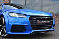 USED 2017 17 AUDI TT 2.0 TTS TFSI QUATTRO BLACK EDITION 2d 306 BHP ARA BLUE / MATRIX / TECH PACK