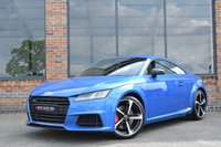 USED 2017 17 AUDI TT 2.0 TTS TFSI QUATTRO BLACK EDITION 2d 306 BHP ARA BLUE / MATRIX / TECH PACK