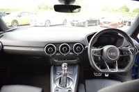 USED 2017 17 AUDI TT 2.0 TTS TFSI QUATTRO BLACK EDITION 2d 306 BHP ARA BLUE / MATRIX / TECH PACK