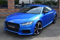 USED 2017 17 AUDI TT 2.0 TTS TFSI QUATTRO BLACK EDITION 2d 306 BHP ARA BLUE / MATRIX / TECH PACK