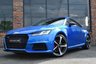USED 2017 17 AUDI TT 2.0 TTS TFSI QUATTRO BLACK EDITION 2d 306 BHP ARA BLUE / MATRIX / TECH PACK