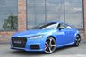 USED 2017 17 AUDI TT 2.0 TTS TFSI QUATTRO BLACK EDITION 2d 306 BHP ARA BLUE / MATRIX / TECH PACK