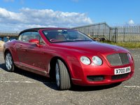 USED 2007 X BENTLEY CONTINENTAL 6.0 GTC 2d 550 BHP 