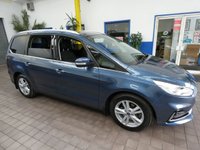 USED 2019 69 FORD GALAXY 2.0 TITANIUM ECOBLUE 5d 148 BHP 7 SEATS SAT NAV CRUISE CONTROL PARKING SENSORS 1 OWNER 6 MONTHS GOLD WARRANTY