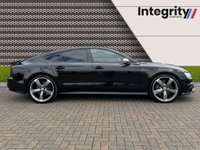 USED 2017 17 AUDI A7 4.0 S7 SPORTBACK BLACK EDITION TFSI QUATTRO 5d 444 BHP Over &pound;11,000 of optional extras!