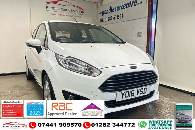 2016 16 Ford Fiesta 1.2 ZETEC 3d 81 BHP