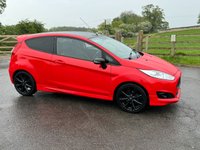 USED 2015 15 FORD FIESTA 1.0 ZETEC S RED EDITION 3d 139 BHP &pound;20 RFL ++ 70+MPG