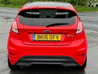 USED 2015 15 FORD FIESTA 1.0 ZETEC S RED EDITION 3d 139 BHP &pound;20 RFL ++ 70+MPG