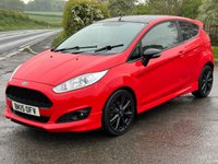 USED 2015 15 FORD FIESTA 1.0 ZETEC S RED EDITION 3d 139 BHP &pound;20 RFL ++ 70+MPG