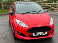 USED 2015 15 FORD FIESTA 1.0 ZETEC S RED EDITION 3d 139 BHP &pound;20 RFL ++ 70+MPG