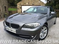 USED 2010 10 BMW 5 SERIES 525D 3.0 TURBO DIESEL SE 6 SPEED ***NEW SHAPE*** **FINANCE - PX - DELIVERY**